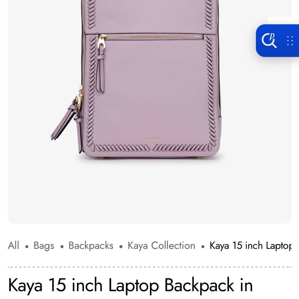 Calpak Lavender Backpack - Picture 9 of 10